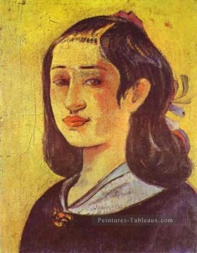  Primitivisme Galerie - Portrait de Mère postimpressionnisme Primitivisme Paul Gauguin